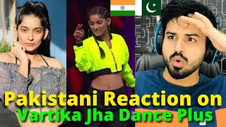 Vartika Jha Dance  PAKISTAN REACTION [upl. by Hooker]