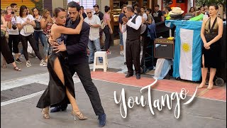 Florida y Lavalle Street Tango Show in Buenos Aires – quotPor Una Cabezaquot [upl. by Trevethick]