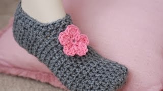 How To Crochet Glamas PUCKERLESS Slippers [upl. by Dajma]