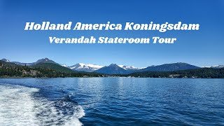 Holland America Koningsdam Verandah Stateroom 4164 Tour [upl. by Hy]