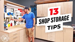 13 Easy Ways to Organize a Messy Woodworking Shop [upl. by Hynes]