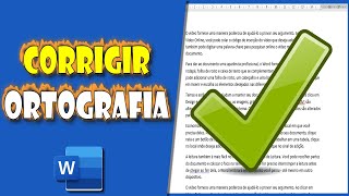 Corrigir Ortografia no Word [upl. by Amerigo490]