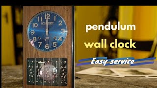 how to repair pendulum wall clock [upl. by Noyr]