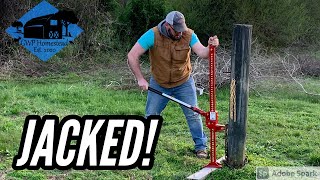 The EASIEST Way to Remove a Fence Post [upl. by Weitzman]