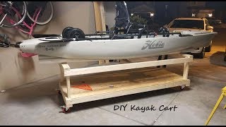 DIY Kayak Cart  Hobie PA 14 [upl. by Arved]