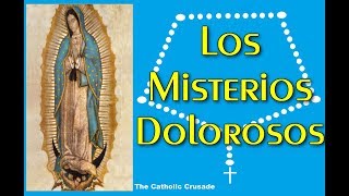 The Rosary in Spanish  Sorrowful Mysteries  Santo Rosario  Los Misterios Dolorosos [upl. by Rycca]