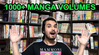 My GIANT 5000 Manga Collection [upl. by Ahsertal]