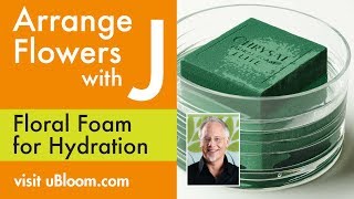 How to use Flower Foam for creating Flower Arrangements [upl. by Boorman]