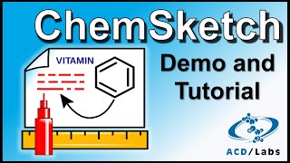 How to Use ChemSketch from ACDLabs Tutorial and Demo [upl. by Notlit]