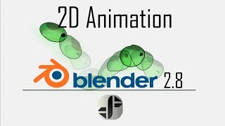 How to do 2D animation  Blender 28 Tutorial [upl. by Besnard]