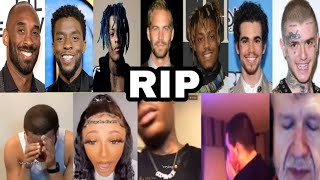 Live reactions to celebrity deaths [upl. by Ming]