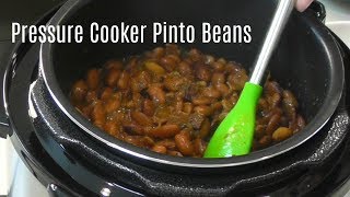 Pressure Cooker Pinto Beans  No Soak Quick Cook Beans  Cosori 2 Quart Electric Pressure Cooker [upl. by Annuhsal]