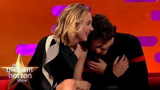 Timothée Chalamet Can’t Handle Saoirse Ronan’s Shrek Impression  The Graham Norton Show [upl. by Nivar]