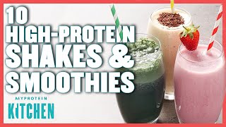 10 Delicious HighProtein Shake amp Smoothie Recipes  Myprotein [upl. by Betty]