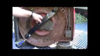 How To Replace a Lawn Mower Blade in Minutes DIY Daddy [upl. by Ieso]