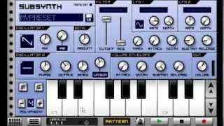 Subsynth Tutorial  Caustic 3 [upl. by Eldorado]