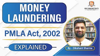 Money Laundering Explained  PMLA Act 2002  ED  Recent Supreme Court Verdict [upl. by Wexler]