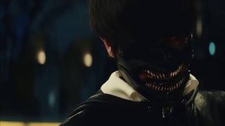 Tokyo Ghoul LIVE ACTION Kaneki vs Amon Full Fight HD [upl. by Yanehc]