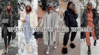 CASUAL WINTER OUTFIT STYLING  LOOKBOOK 2021 [upl. by Ayanaj43]