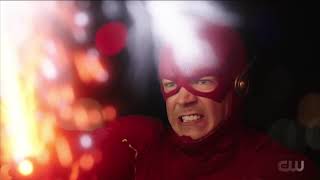 Flash and Reverse Flash Vs Godspeed  The Flash 7x18 HD [upl. by Encrata]