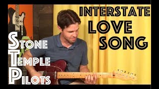 Guitar Lesson How To Play Interstate Love Song By Stone Temple Pilots [upl. by Alberik]