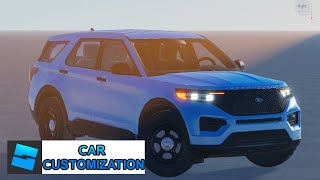 HOW TO MAKE CAR CUSTOMIZATION  ROBLOX STUDIO [upl. by Leahcar]