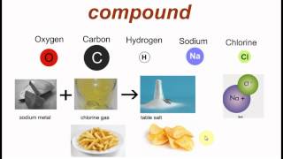 mixtures molecules compounds [upl. by Asihtal750]