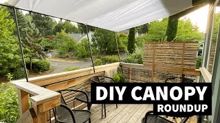 10 Inspiring DIY Canopies amp Sunshades [upl. by Annel431]