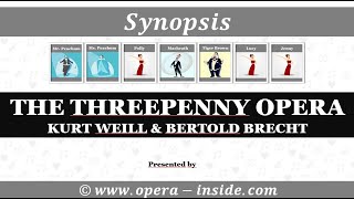 The Synopsis of THE THREEPENNY OPERA DIE DREIGROSCHENOPER in 4 minutes Plot  Roles [upl. by Alan866]