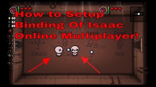 Binding Of Isaac Repentance Online Multiplayer Setup How To [upl. by Madella]