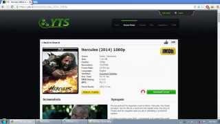 How to download movies  subtitles from YIFY or YTS [upl. by Otreblide]