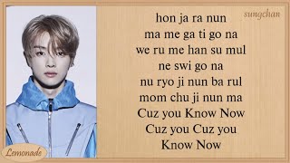 NCT U  Know Now Easy Lyrics [upl. by Grega880]