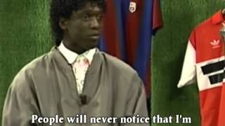 Seedorf interviewed when he was 16 years old [upl. by Nnylirej322]