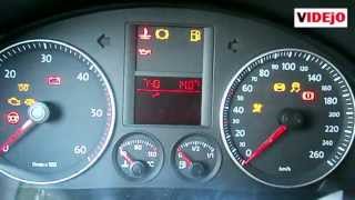 How to reset oil light on VW GOLF 5 [upl. by Aholla940]