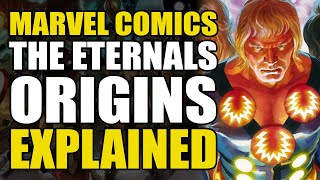 Marvel Comics The Eternals Explained  Comics Explained [upl. by Leirbag]