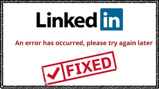 Linkedin Company Page Error Fix  how to create a linkedin business page [upl. by Enitsuga]