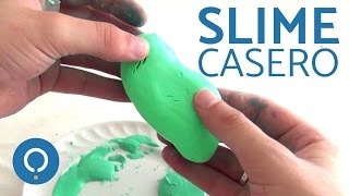 SLIME CASERO SIN BORAX muy fácil de hacer [upl. by Nafri]