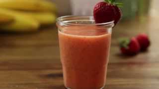 How to Make a Basic Fruit Smoothie  Smoothie Recipes  Allrecipes [upl. by Muryh430]