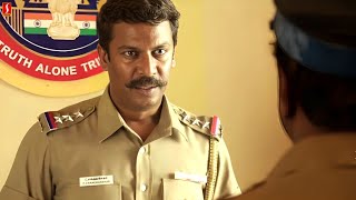 Action Dialogue Scene From Tamil Movie Kaaval  காவல்  Samuthirakani Vimal [upl. by Skipp]