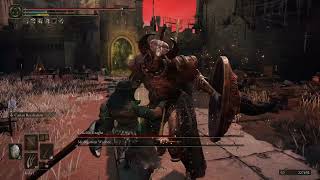 Elden Ring  Redmane Castle  Misbegotten Warrior amp Crucible Knight NG [upl. by Nnaael283]