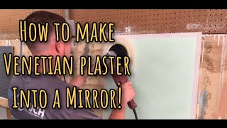 Venetian Plaster Florenzia How To Do High Polished Venetian Plaster [upl. by Thurstan]