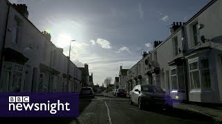 A street in Middlesbrough  BBC Newsnight [upl. by Enneira108]