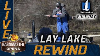 2020 Bassprocom Bassmaster OPENS LIVE LAY LAKE FINAL DAY [upl. by Timofei708]