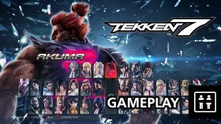 Tekken 7  Law Playthrough XBOX ONE [upl. by Lewiss634]