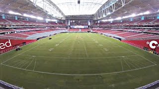 AWESOME Timelapse at Phoenix Stadium [upl. by Soulier]