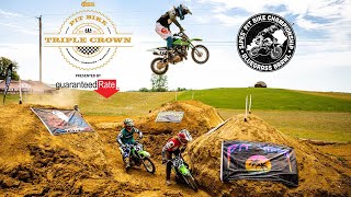 Pit Bike Insanity In KY  Nitro Circus Triple Crown Round 2 [upl. by Elylrac]