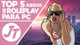 TOP 5 Mejores JUEGOS de ROLEPLAY para PC  JuegosTop [upl. by Alaehcim]