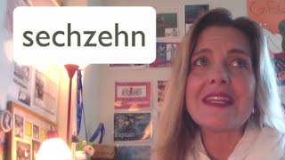 German Pronunciation How to pronounce the German word quotsechzehnquot [upl. by Yrojram]