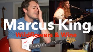 Guitar Teacher REACTS Marcus King quotWildflowers And Winequot LIVE  SOLO w DAngelico [upl. by Odelle]