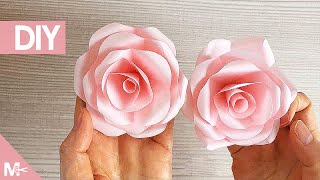 ► Cómo hacer una FLOR de PAPEL en 5 MINUTOS 😱🌺 [upl. by Mcbride]